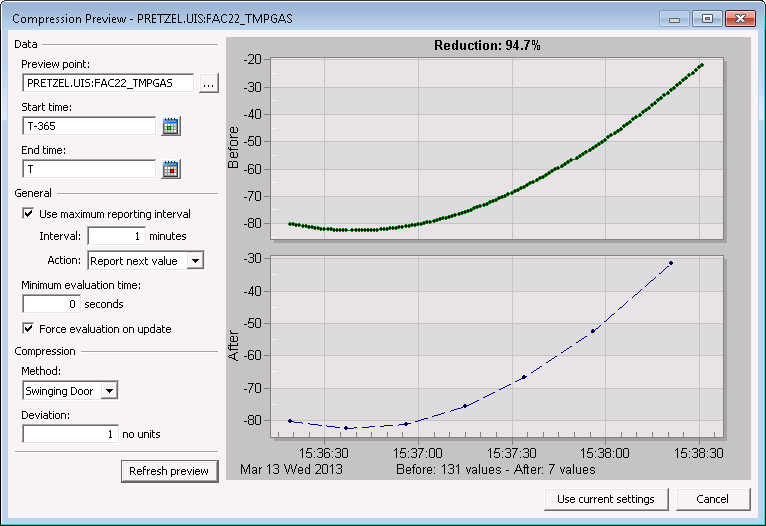 Compression Preview